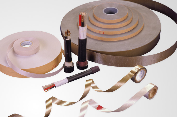 Mica tape for fireproof cable